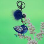 Portachiavi Uccellino Pon Pon