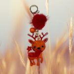 Portachiavi Renna Pon Pon