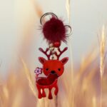 Portachiavi Renna Pon Pon