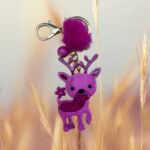 Portachiavi Renna Pon Pon