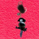 Portachiavi Pappagallo Pon Pon