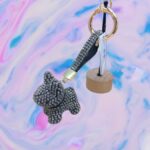 Portachiavi Cane Strass