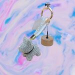 Portachiavi Cane Strass