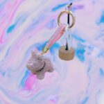 Portachiavi Cane Strass