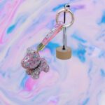 Portachiavi Cane Strass