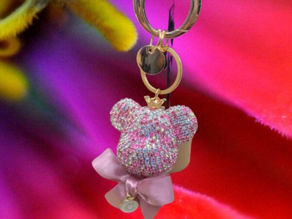 Portachiavi Orsacchiotto Strass