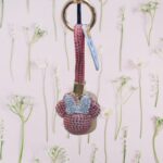 Portachiavi Minnie Strass