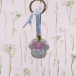 Portachiavi Minnie Strass