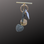 Portachiavi Cuore Strass
