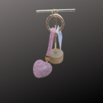 Portachiavi Cuore Strass