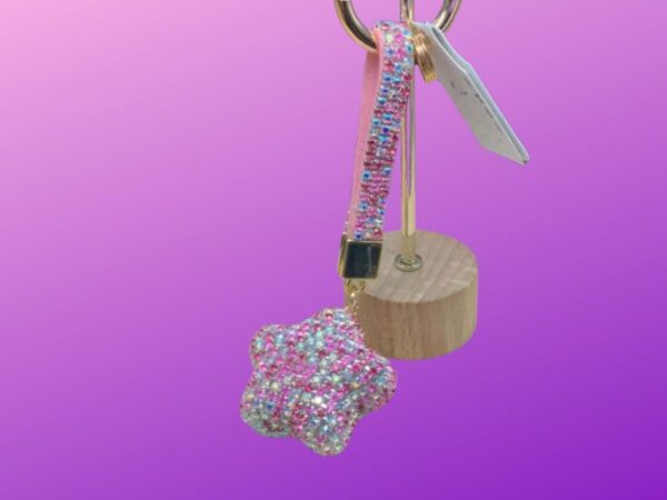 Portachiavi Stella Strass
