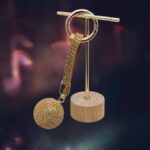 Portachiavi Palla Strass