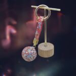 Portachiavi Palla Strass