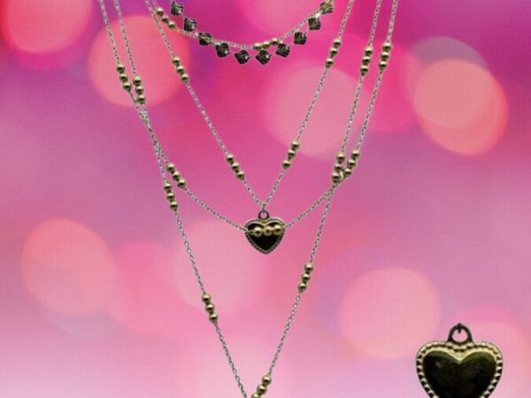 Collana Lunga a Più Fili oro