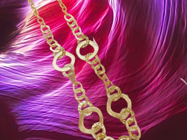 Collana Lunga Cerchi