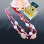 Collana Pietre Colorate a due fili