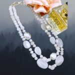 Collana Pietre Colorate a due fili