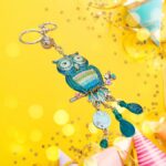 Portachiavi Gufo Colorato