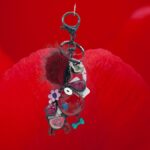 Portachiavi Cagnolino Pon Pon