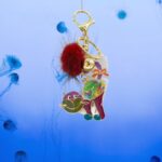 Portachiavi Gatto Pon Pon