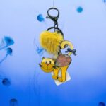 Portachiavi Gatto Pon Pon