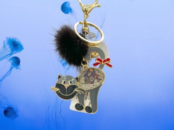 Portachiavi Gatto Pon Pon