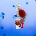 Portachiavi Gatto Pon Pon