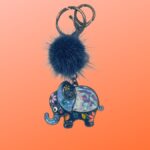 Portachiavi Elefante Pon Pon