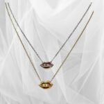 Collana Labbra in Argento 925