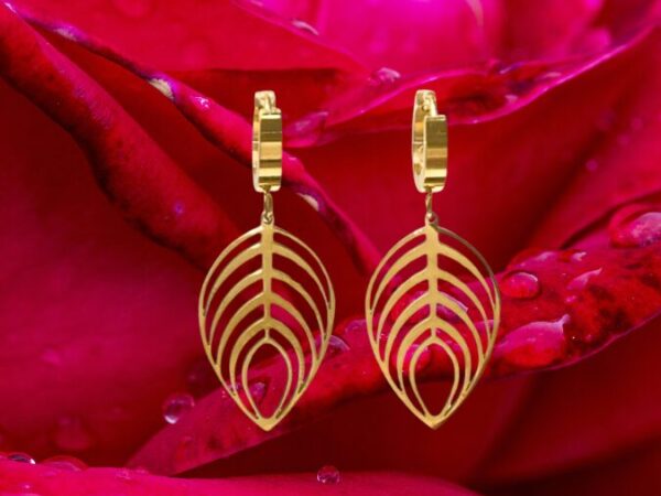 Orecchini a Foglia