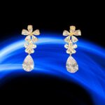 Orecchini Fiore con Goccia