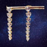 Orecchini Pendenti Cuori