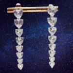 Orecchini Pendenti Cuori