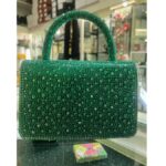 borsetta verde smeraldo