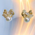 Orecchini Fiocco Perle