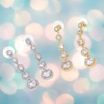 Orecchini Lunghi con Strass